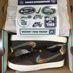 Nike SB Blazer Court Daan Van Der Linden (DVDL) Baroque Brown Men's Size 10